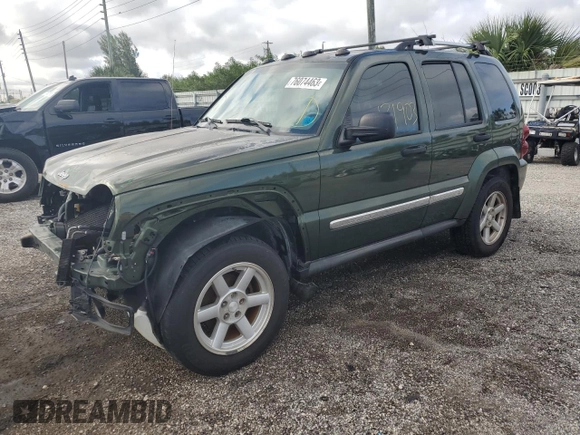 2007 Jeep Liberty Limited with VIN 1J4GK58KX7W594710, listed as a Copart auction lot 76074463 with 121,903 mi miles and Salvage title. Bid and sale history available at DreamBid. Image 1.