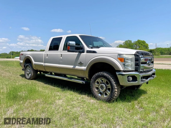 2012 Ford F-350 XL with VIN 1FT8W3BT6CEB57615, listed as a Copart auction lot 63134055 with 307,709 mi miles and Clean title. Bid and sale history available at DreamBid. Image 1.