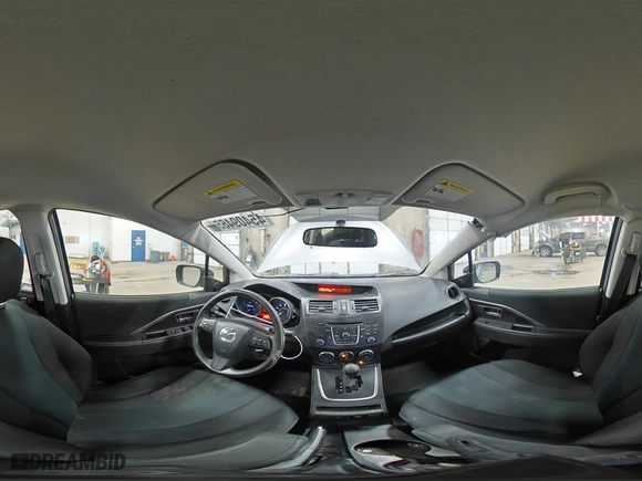 2014 Mazda Mazda5 Sport with VIN JM1CW2BL0E0178304, listed as a Copart auction lot 45409465 with 125,156 mi miles and Salvage Title. Bid and sale history available at carsss.com. Image 14.