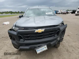2024 Chevrolet Colorado 2WD Work Truck with VIN 1GCGSBEC7R1313626, listed as a Copart auction lot 55701175 with Not provided miles and Salvage title. Bid and sale history available at DreamBid. Image 5.