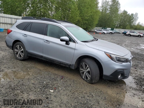 2019 Subaru Outback Limited with VIN 4S4BSANC2K3289665, listed as a Copart auction lot 54872125 with Not Provided miles and Salvage Title. Bid and sale history available at DreamBid. Image 4.