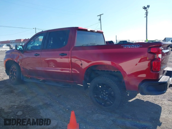 2021 Chevrolet Silverado 1500 LT Trail Boss with VIN 1GCPYFED3MZ381916, listed as a IAAI auction lot 42032978 with 20,734 mi miles and . Bid and sale history available at DreamBid. Image 14.