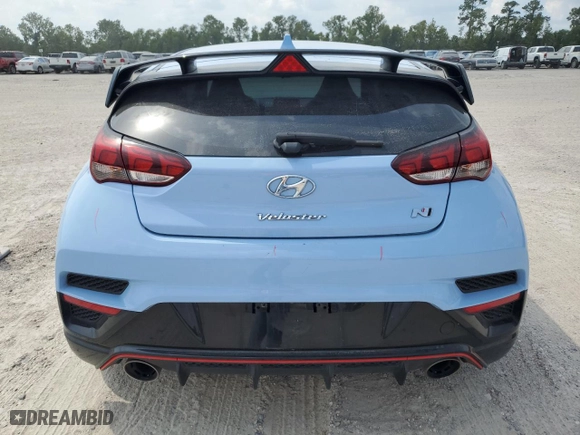 2022 Hyundai Veloster N with VIN KMHT36AH7NU013397, listed as a Copart auction lot 73109364 with NaN miles and Salvage Title. Bid and sale history available at carsss.com. Image 6.