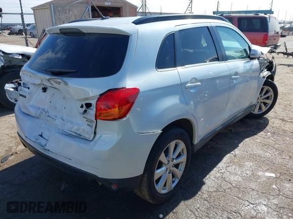 2015 Mitsubishi Outlander Sport 2.4 GT with VIN 4A4AP4AW5FE024826, listed as a IAAI auction lot 41307449 with 1 mi miles. Bid and sale history available at carsss.com. Image 4.