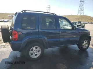 2004 Jeep Liberty Limited with VIN 1J4GL58K34W150741, listed as a Copart auction lot 53392095 with 203,458 mi miles and Salvage title. Bid and sale history available at DreamBid. Image 3.