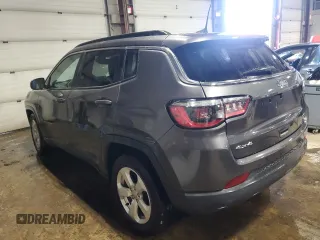 2018 Jeep Compass Latitude with VIN 3C4NJDBB5JT238214, listed as a Copart auction lot 52387725 with 61,325 mi miles and Salvage Title. Bid and sale history available at DreamBid. Image 2.