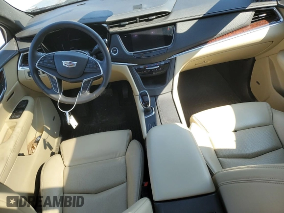 2017 Cadillac XT5 Luxury FWD with VIN 1GYKNBRS0HZ219259, listed as a Copart auction lot 47556415 with 50,946 mi miles and Salvage Title. Bid and sale history available at carsss.com. Image 8.