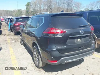 2018 Nissan Rogue SV with VIN JN8AT2MV5JW304330, listed as a IAAI auction lot 41822490 with 128,646 mi miles. Bid and sale history available at carsss.com. Image 3.