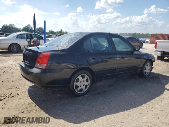 2006 Hyundai Elantra GLS z VIN KMHDN46D56U367297, wystawiony jako Copart lot #54832905 z przebiegiem Nie podano mil oraz Szkoda całkowita • Salvage title. Historia ofert i sprzedaży dostępna na DreamBid. Obrazek 3.