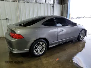2005 Acura RSX with VIN JH4DC54865S009074, listed as a Copart auction lot 45227855 with 193,375 mi miles and Salvage title. Bid and sale history available at DreamBid. Image 3.