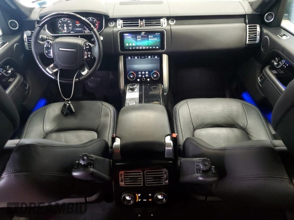 2018 Land Rover Range Rover HSE with VIN SALGS2RK2JA503106, listed as a Copart auction lot 51116135 with 54,639 mi miles and Salvage title. Bid and sale history available at DreamBid. Image 8.