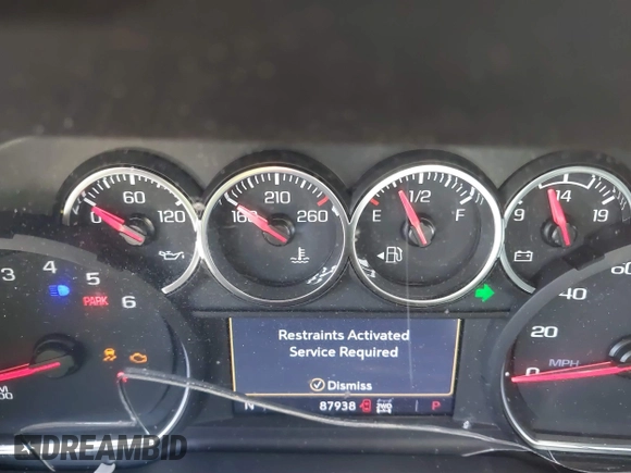2021 Chevrolet Tahoe Z71 with VIN 1GNSKPKD7MR117286, listed as a IAAI auction lot 41778088 with 87,938 mi miles and . Bid and sale history available at DreamBid. Image 7.
