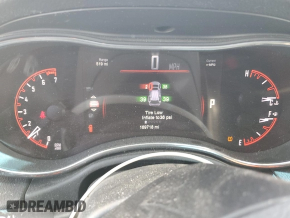 2014 Dodge Durango SXT z VIN 1C4RDJAG6EC972818, wystawiony jako Copart lot #54791215 z przebiegiem 169 718 mil mil oraz Szkoda całkowita • Salvage title. Historia ofert i sprzedaży dostępna na DreamBid. Obrazek 9.