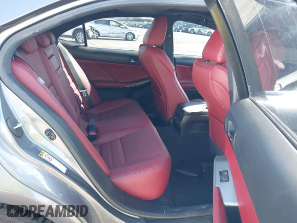 2014 Lexus IS 350 with VIN JTHCE1D23E5003810, listed as a IAAI auction lot 41734940 with 1 mi miles. Bid and sale history available at carsss.com. Image 8.