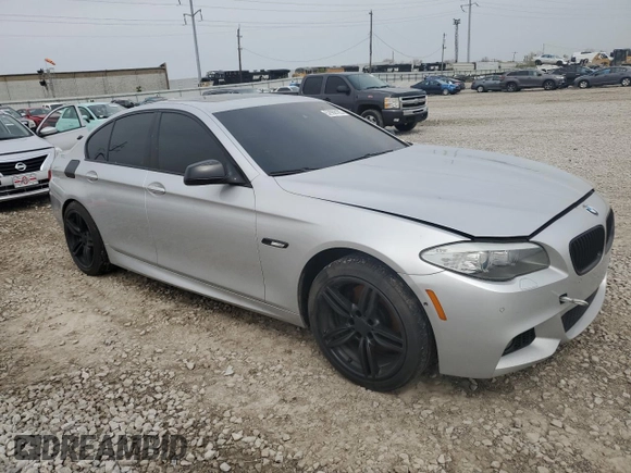 2011 BMW 5 Series 535i xDrive with VIN WBAFU7C58BC878160, listed as a Copart auction lot 52968185 with 164,177 mi miles and Clean Title. Bid and sale history available at DreamBid. Image 4.