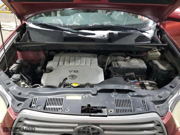 2008 Toyota Highlander with VIN JTEES41A382065581, listed as a Copart auction lot 44800945 with 97,707 mi miles and Salvage Title. Bid and sale history available at carsss.com. Image 12.
