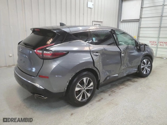 2023 Nissan Murano S with VIN 5N1AZ2AJ6PC114456, listed as a Copart auction lot 44062705 with 41,432 mi miles and Salvage Title. Bid and sale history available at carsss.com. Image 3.