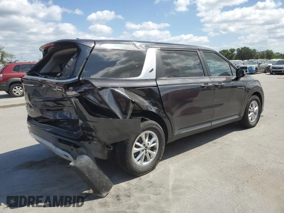 2022 Kia Carnival LXS with VIN KNDNB4H35N6059474, listed as a Copart auction lot 52963525 with 52,575 mi miles and Non Repairable. Bid and sale history available at carsss.com. Image 3.