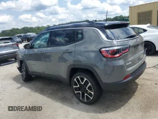 2021 Jeep Compass Limited with VIN 3C4NJDCB9MT599478, listed as a Copart auction lot 57153205 with 144,711 mi miles and Salvage title. Bid and sale history available at DreamBid. Image 2.