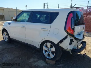 2017 Kia Soul with VIN KNDJN2A25H7446083, listed as a IAAI auction lot 41719665 with 54,980 mi miles. Bid and sale history available at carsss.com. Image 3.