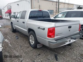 2005 Dodge Dakota SLT with VIN 1D7HW48N55S253745, listed as a IAAI auction lot 41116435 with 183,241 mi miles. Bid and sale history available at carsss.com. Image 3.