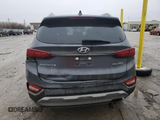 2020 Hyundai Santa Fe Limited with VIN 5NMS5CAA9LH217487, listed as a Copart auction lot 43369255 with 52,798 mi miles and Salvage Title. Bid and sale history available at carsss.com. Image 6.