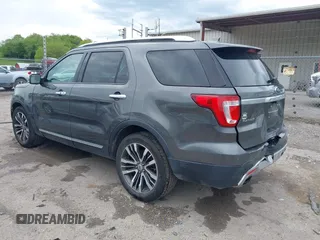 2016 Ford Explorer Platinum z VIN 1FM5K8HT8GGD34030, wystawiony jako IAAI lot #42134884 z przebiegiem 108 723 mil mil oraz . Historia ofert i sprzedaży dostępna na DreamBid. Obrazek 3.