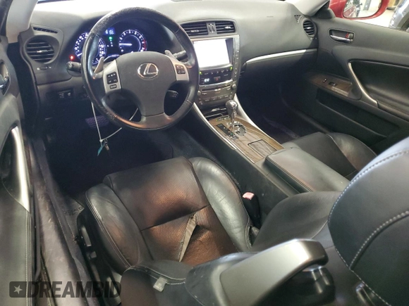 2012 Lexus IS 250 C z VIN JTHFF2C29C2526040, wystawiony jako Copart lot #87149204 z przebiegiem 153 211 mil mil oraz Czysty tytuł • Clean title. Historia ofert i sprzedaży dostępna na DreamBid. Obrazek 8.