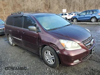 2007 Honda Odyssey EX-L with VIN 5FNRL38727B437835, listed as a Copart auction lot 50268105 with 233,713 mi miles and Clean Title. Bid and sale history available at carsss.com. Image 4.