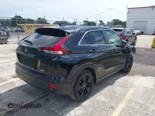 2022 Mitsubishi Eclipse Cross LE with VIN JA4ASVAA4NZ060962, listed as a IAAI auction lot 42639614 with 37,019 mi miles and . Bid and sale history available at DreamBid. Image 4.