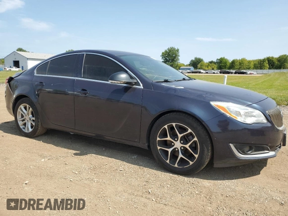2017 Buick Regal Sport Touring with VIN 2G4GL5EX9H9131532, listed as a Copart auction lot 68471404 with 143,685 mi miles and Salvage Title. Bid and sale history available at carsss.com. Image 4.