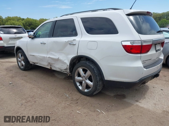 2013 Dodge Durango Citadel z VIN 1C4SDJET7DC512400, wystawiony jako IAAI lot #42246815 z przebiegiem 186 427 mil mil oraz . Historia ofert i sprzedaży dostępna na DreamBid. Obrazek 3.