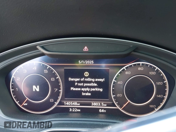 2018 Audi Q5 Premium with VIN WA1ANAFY4J2003668, listed as a IAAI auction lot 42167687 with 140,548 mi miles and . Bid and sale history available at DreamBid. Image 7.