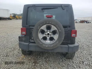 2013 Jeep Wrangler Sport with VIN 1C4AJWAG5DL511269, listed as a Copart auction lot 44527515 with 107,671 mi miles and Salvage title. Bid and sale history available at DreamBid. Image 6.