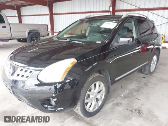 2013 Nissan Rogue S with VIN JN8AS5MT4DW529202, listed as a IAAI auction lot 42057957 with 126,152 mi miles and . Bid and sale history available at DreamBid. Image 2.