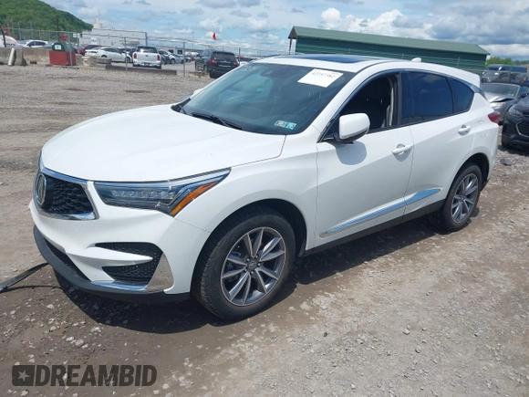 2021 Acura RDX Technology with VIN 5J8TC2H53ML047254, listed as a IAAI auction lot 42257382 with 43,469 mi miles and . Bid and sale history available at DreamBid. Image 2.