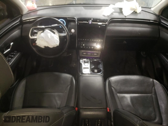 2023 Hyundai Tucson Limited with VIN 5NMJE3AE3PH177346, listed as a Copart auction lot 45743285 with 37,485 mi miles and Salvage Title. Bid and sale history available at carsss.com. Image 8.