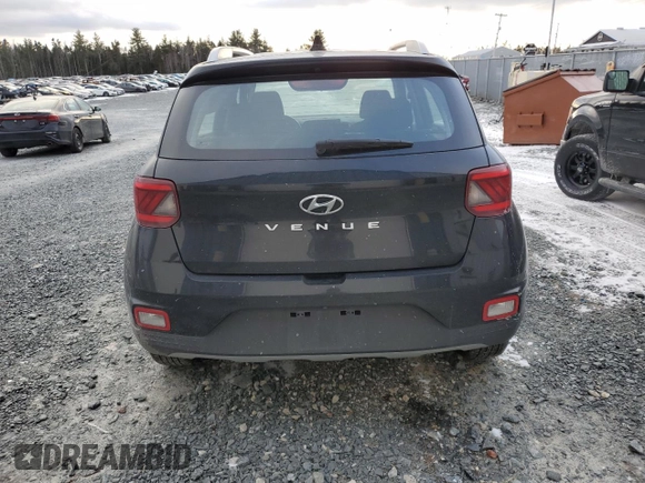 2021 Hyundai Venue SEL with VIN KMHRC8A38MU112674, listed as a Copart auction lot 84716424 with 78,055 mi miles and Salvage Title. Bid and sale history available at carsss.com. Image 6.