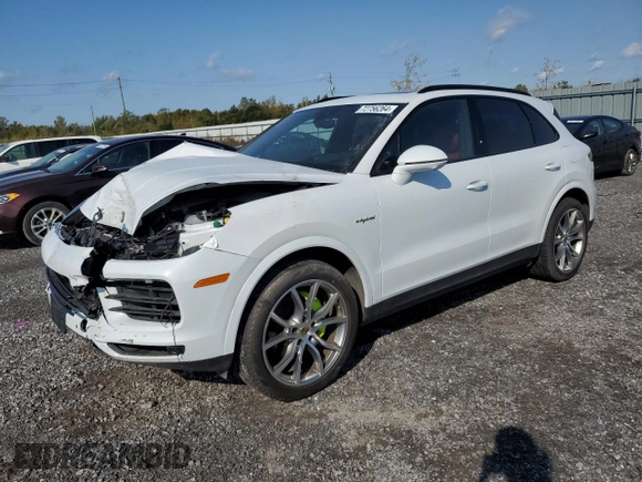 2019 Porsche Cayenne E-Hybrid with VIN WP1AE2AYXKDA52123, listed as a Copart auction lot 72756264 with 19,804 mi miles and Salvage title. Bid and sale history available at DreamBid. Image 1.