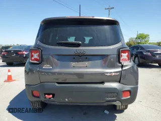 2016 Jeep Renegade Trailhawk with VIN ZACCJBCTXGPD70324, listed as a Copart auction lot 52681495 with 195,442 mi miles and Salvage Title. Bid and sale history available at carsss.com. Image 6.