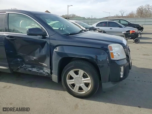 2015 GMC Terrain SLE with VIN 2GKFLVEK7F6305489, listed as a Copart auction lot 49806885 with 110,717 mi miles and Salvage Title. Bid and sale history available at carsss.com. Image 11.