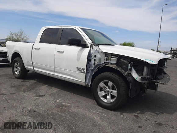 2019 Ram 1500 Lone Star with VIN 1C6RR6TT8KS689337, listed as a Copart auction lot 58378655 with 36,946 mi miles and Salvage title. Bid and sale history available at DreamBid. Image 4.