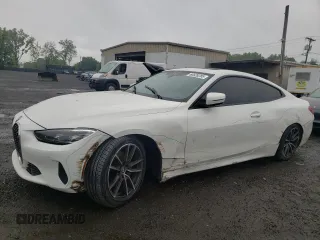 2021 BMW 4 Series 430i xDrive with VIN WBA73AP09MCG42898, listed as a Copart auction lot 60828285 with 32,611 mi miles and Salvage title. Bid and sale history available at DreamBid. Image 1.