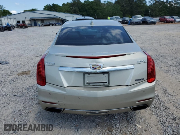 2016 Cadillac CTS Luxury Collection RWD with VIN 1G6AR5SX9G0113699, listed as a Copart auction lot 52864495 with 30,860 mi miles and Salvage Title. Bid and sale history available at DreamBid. Image 6.