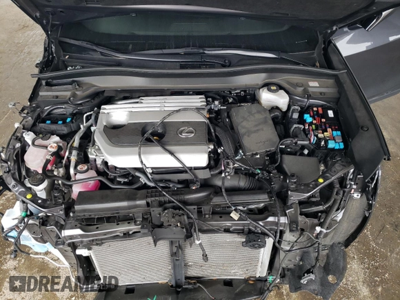 2023 Lexus UX 250h F Sport with VIN JTHB9JBHXP2065586, listed as a Copart auction lot 59037755 with 23,620 mi miles and Salvage title. Bid and sale history available at DreamBid. Image 11.