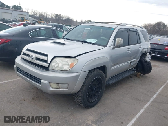 2004 Toyota 4Runner SR5 with VIN JTEBU14R240041579, listed as a IAAI auction lot 41756959 with 267,811 mi miles and . Bid and sale history available at DreamBid. Image 16.