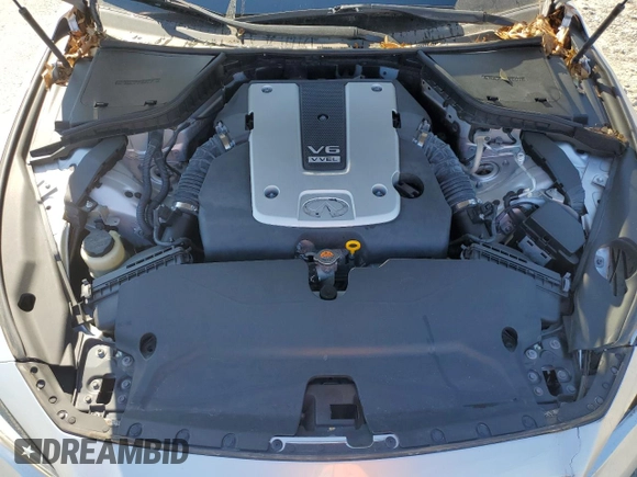 2014 Infiniti Q50 Premium with VIN JN1BV7AP3EM692322, listed as a Copart auction lot 47086715 with 136,861 mi miles and Salvage Title. Bid and sale history available at carsss.com. Image 12.