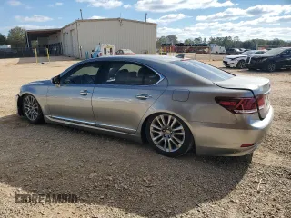 2017 Lexus LS 460 L with VIN JTHGL5EF0H5057814, listed as a Copart auction lot 78180844 with 45,423 mi miles and Salvage title. Bid and sale history available at DreamBid. Image 2.