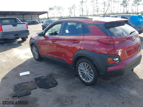 2020 Hyundai Kona SEL with VIN KM8K22AA5LU397204, listed as a IAAI auction lot 41542767 with 44,668 mi miles. Bid and sale history available at carsss.com. Image 3.