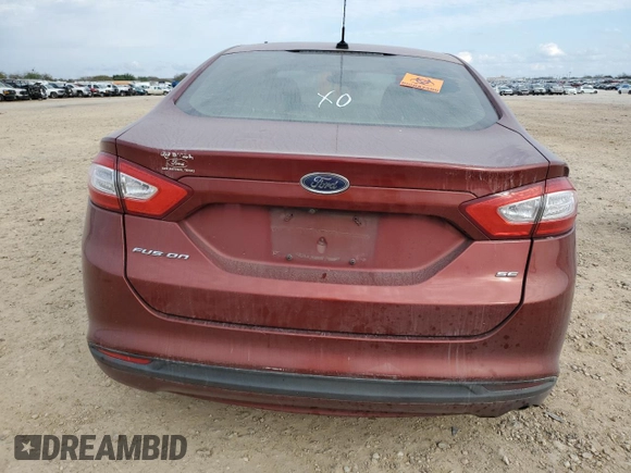 2014 Ford Fusion SE with VIN 3FA6P0H77ER267835, listed as a Copart auction lot 86715424 with 0 mi miles and Salvage Title. Bid and sale history available at carsss.com. Image 6.